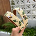 Floral Embroidered Headband – Handmade Wildflowers Headband | Hair Accessory for Women